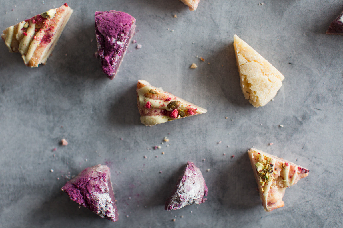 Raspberry Pistachio Ube Display Image