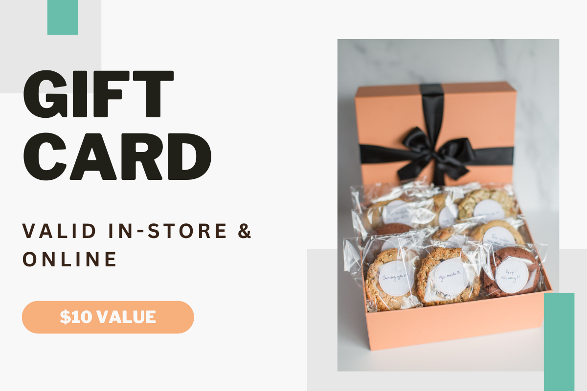 Feel Good Cookies Gift Card ($10 Value)