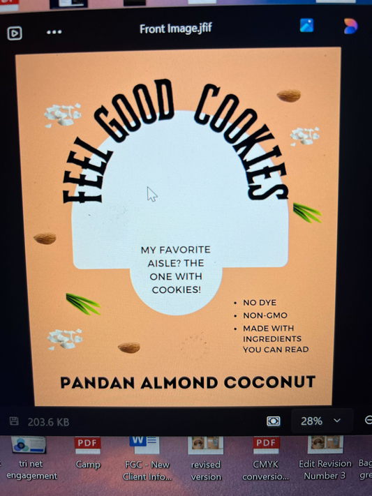 Pandan Almond Coconut - 6oz Design Bag